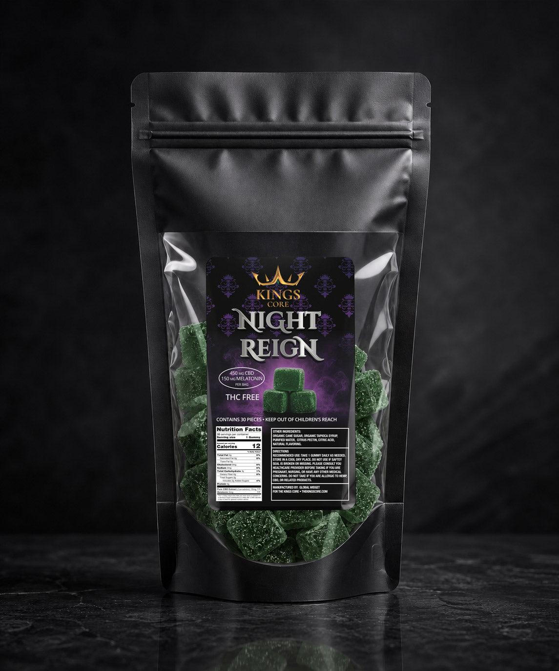 Night Reign - CBD + Melatonin Gummies